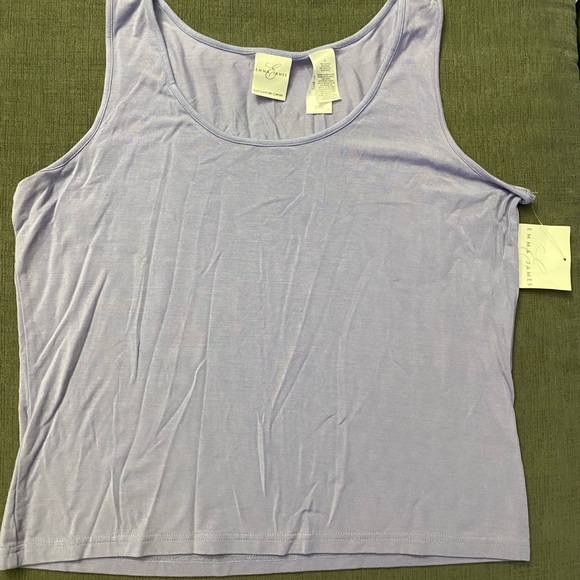 Emma James Purple Tank Top - Picture 1 of 2